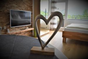 Postel nebo postele na pokoji v ubytování Apartment d ´Freizeit