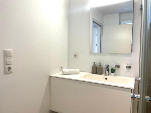 Bagno di homy City Lodge in Feldkirch, Grenznähe und doch Zentral