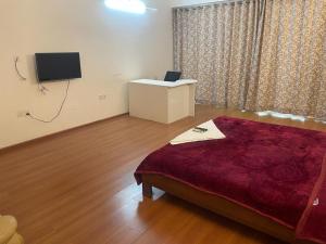 TV a/nebo společenská místnost v ubytování ROYAL NEST PREMIUM (A.S) + 17 fotografií