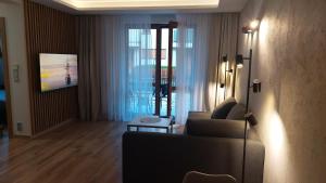 Μια τηλεόραση ή/και κέντρο ψυχαγωγίας στο Apartament z tarasem