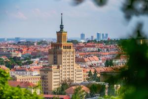 Výhľad na mesto Praha alebo výhľad na mesto priamo z hotela