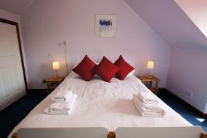 Postel nebo postele na pokoji v ubytování Osprey View