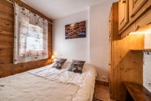 Posteľ alebo postele v izbe v ubytovaní Appart Cosy 3 étoiles