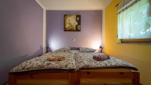 Ein Bett oder Betten in einem Zimmer der Unterkunft Guest house Donna