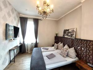 Krevet ili kreveti u jedinici u okviru objekta 3 Raben - Leoben - Zimmer für Geschäftsreisende, Urlauber, Monteure und Handwerker, Polski Pensjonat Austria