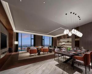 Posezení v ubytování Hyatt Regency Shanghai Songjiang