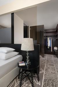Krevet ili kreveti u jedinici u okviru objekta Falkensteiner Hotel Belgrade Superior