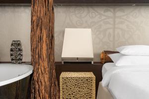 Krevet ili kreveti u jedinici u okviru objekta Falkensteiner Hotel Belgrade Superior