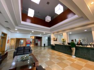 Vstupní hala nebo recepce v ubytování Hotel Montera Plaza + 37 fotografií