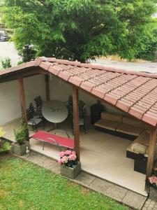 Zahrada ubytování NEB-Thun Haus in Thun für 8 Pax