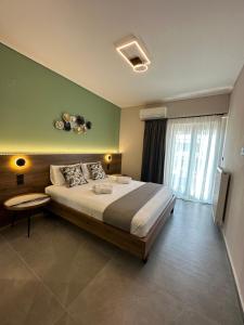 Postel nebo postele na pokoji v ubytování Top Line & Modern Apartments in Ioannina
