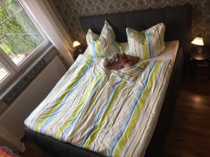 Postel nebo postele na pokoji v ubytování Bungalow 30 "Medita"