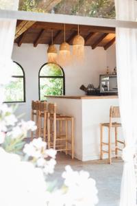 Nhà bếp/bếp nhỏ tại Le Domaine du Printemps