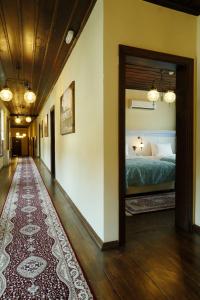 Postel nebo postele na pokoji v ubytování Bursa İpekyolu Hotel
