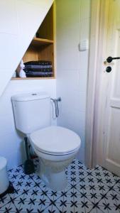Koupelna v ubytování Apartmány pod Rališkou