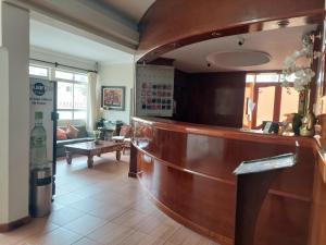 A seating area at Lima Wasi Hotel Miraflores