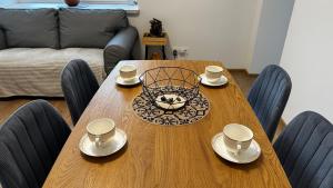 Posezení v ubytování Japandi apartamentai