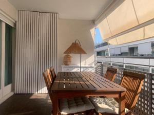 Balkón alebo terasa v ubytovaní Lets Holidays Carbonera 3 apartment