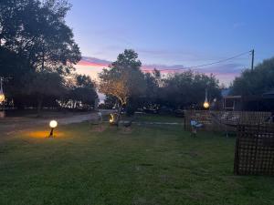 Zahrada ubytování Manna Gea Glamping Domes