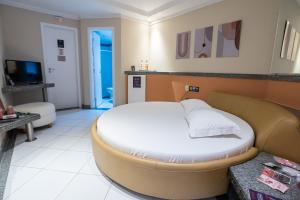 Cama o camas de una habitación en Motel Scala