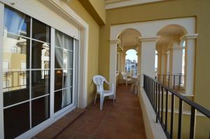 Balkon lub taras w obiekcie Apartamentos Punta Canela