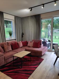 Posedenie v ubytovaní Apartament Zamkowe Wzgórze