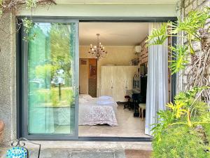 Zahrada ubytování Le due palme Bed & Breakfast