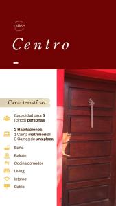 a picture of a wooden chest of drawers at Centro in Mercedes