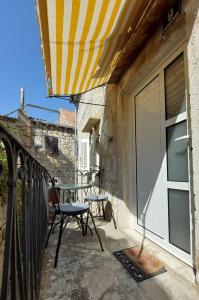 Balkón nebo terasa v ubytování Apartment in Vis historic center - Mikula, Ljubica, Toma