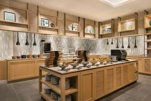 Eldhús eða eldhúskrókur á DoubleTree by Hilton Toyama