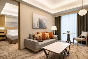 Setusvæði á DoubleTree by Hilton Toyama