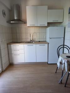 Kuchnia lub aneks kuchenny w obiekcie Apartments by the sea Tkon, Pasman - 5840