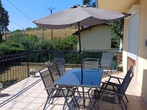 Balkon lub taras w obiekcie Maison de vacances au cœur de la Cerdagne