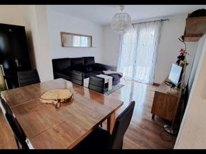 Część wypoczynkowa w obiekcie Maison de vacances au cœur de la Cerdagne
