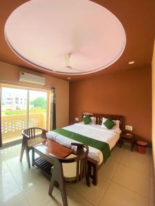 Voodi või voodid majutusasutuse Horizon Resort Pushkar-Feel of The Nature toas