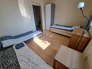 Letto o letti in una camera di Berek Vendégház Fonyód