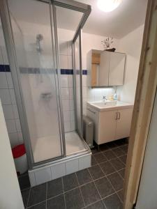 A bathroom at Piburg Seebichlhof