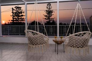 Balkón nebo terasa v ubytování Minodoras Guesthouse