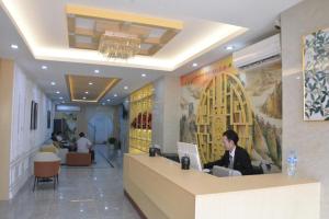 Lobbyn eller receptionsområdet på Zhiyuanta hotel