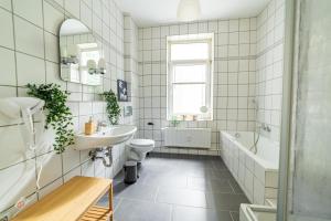 Koupelna v ubytování FullHouse - Magdeburg - Premium Apartments A9