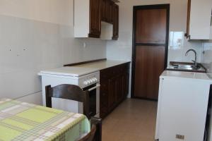 Kuchyň nebo kuchyňský kout v ubytování Apartments Petrada
