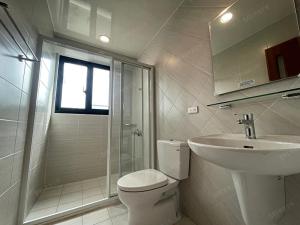 Vannituba majutusasutuses Panda Homestay