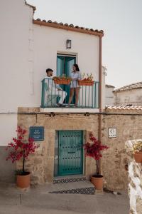 Balkón alebo terasa v ubytovaní El Edén Casas Rurales con Piscina y Jacuzzi