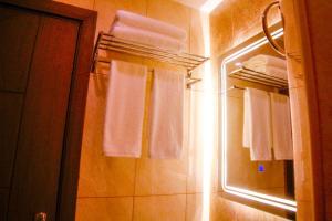 Kylpyhuone majoituspaikassa ِAfnan hotel