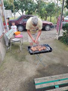 Grillaðstaða í boði fyrir gesti á gistihúsinu