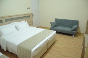 Letto o letti in una camera di Hotel Martini Kvariati