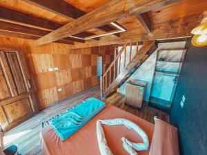 a room with a bed and stairs in a room at Paradise Sweir in Nuweiba +105 photos
