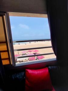 Χώρος καθιστικού στο Cozy apartment in Agadir 80 m² with sea view