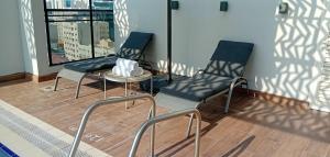 Posezení v ubytování AKASIYA HOTEL