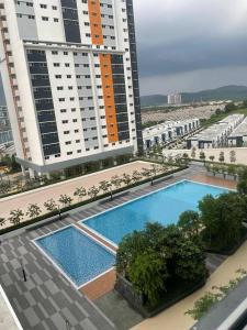 Kolam renang di atau dekat dengan ER Homestay 3bedroom with Balcony nearest KLIA